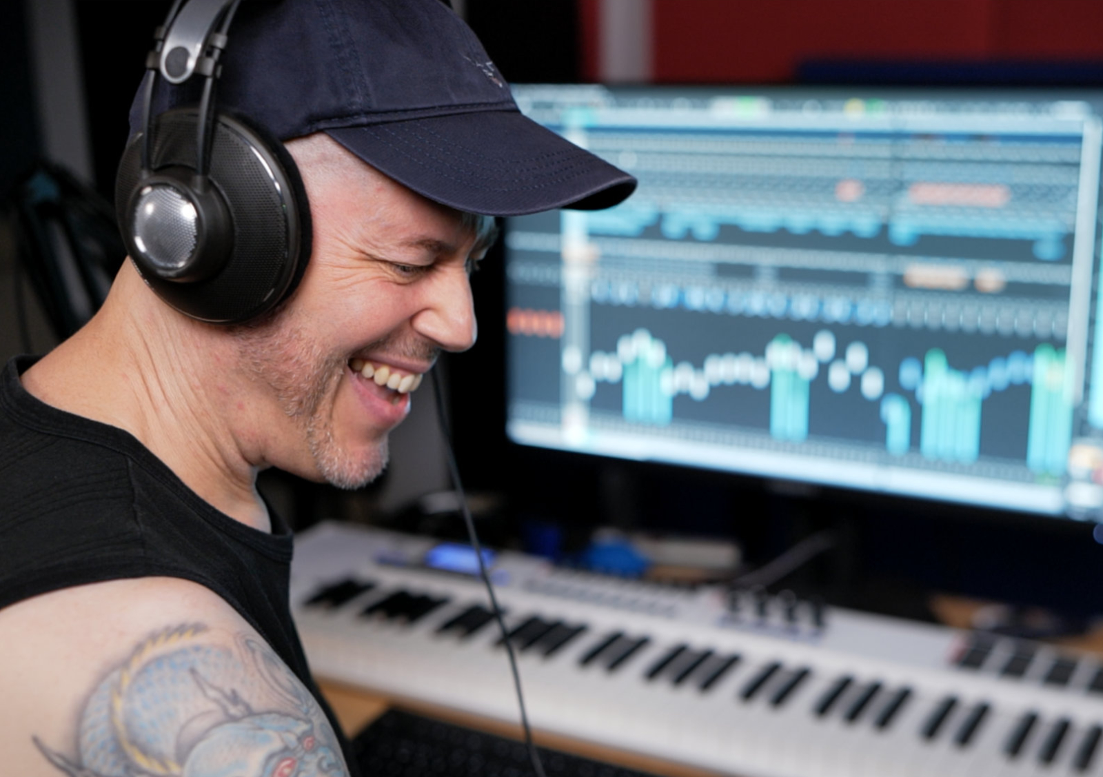 Gary en studio